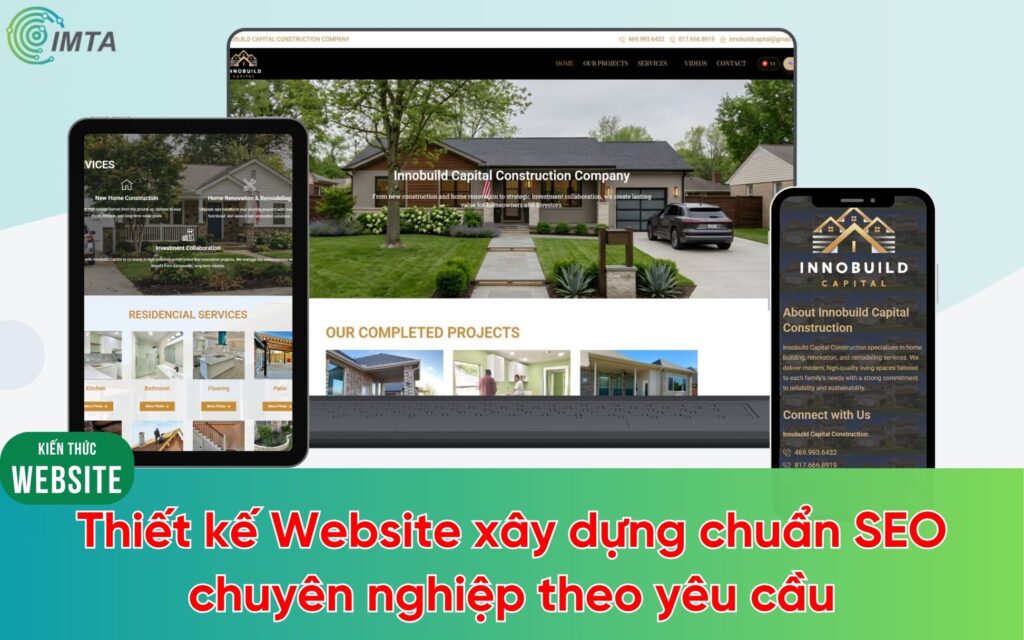 Thiết kế Website xây dựng chuẩn SEO chuyên nghiệp theo yêu cầu